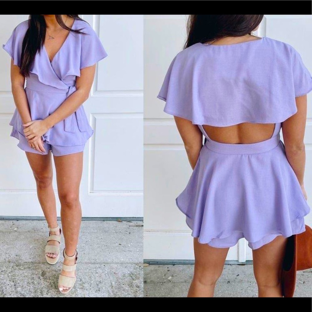 Medium Lilac Romper
